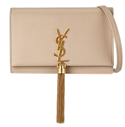 Wallet on Chain, &pound;950, Handbags, Nude, Leather, Front view